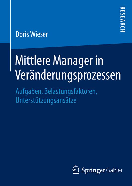 Produktbild: Mittlere Manager in Ver&auml;nderungsprozessen