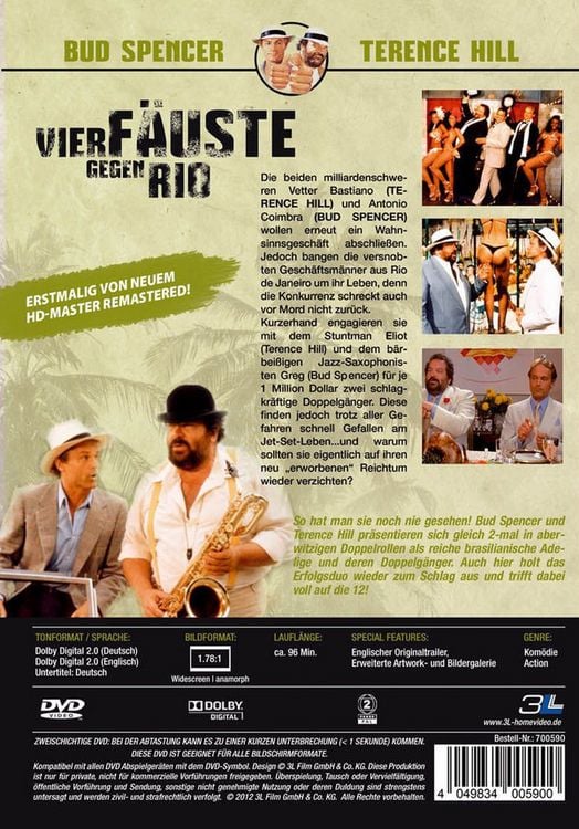 Produktbild: Vier F&auml;uste gegen Rio