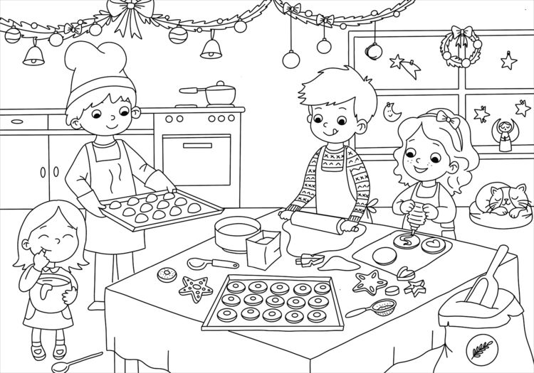 Produktbild: Mein schönstes buntes Malbuch. Weihnachten
