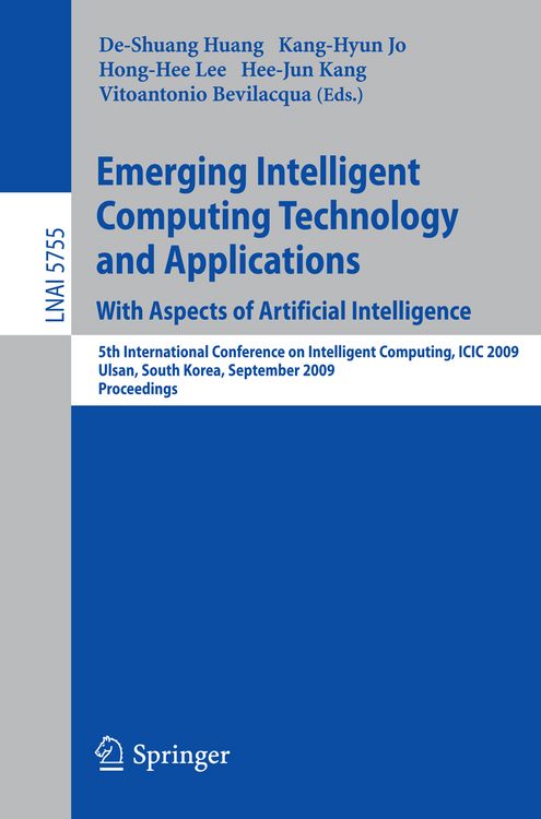 Produktbild: Emerging Intelligent Computing Technology and Applications. With Aspects of Artificial Intelligence