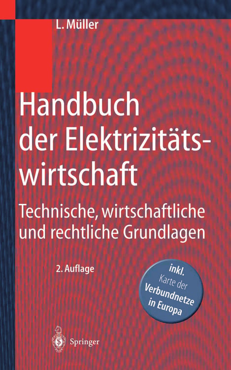 Produktbild: Handbuch der Elektrizit&auml;tswirtschaft