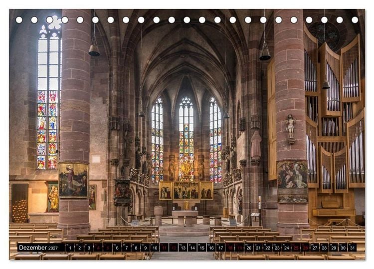 Produktbild: Wunderbares N&uuml;rnberg (Tischkalender 2027 DIN A5 quer), CALVENDO Monatskalender