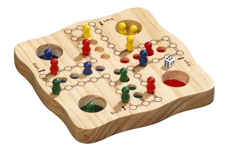 Produktbild: W&uuml;rfelspiel, klein, Reisespiel,