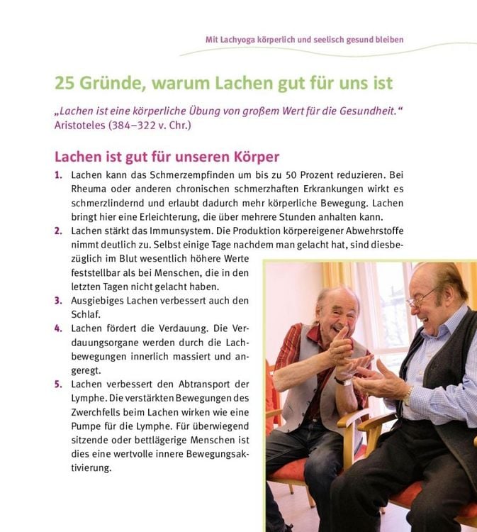 Produktbild: Lachyoga mit Senioren