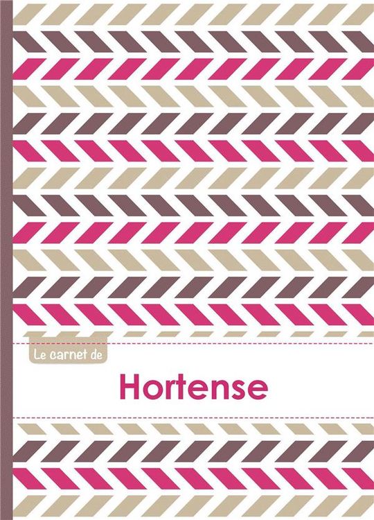Produktbild: Le carnet de hortense lignes,