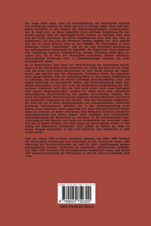 Produktbild: Marx und die Verwirklichung der Philosophie