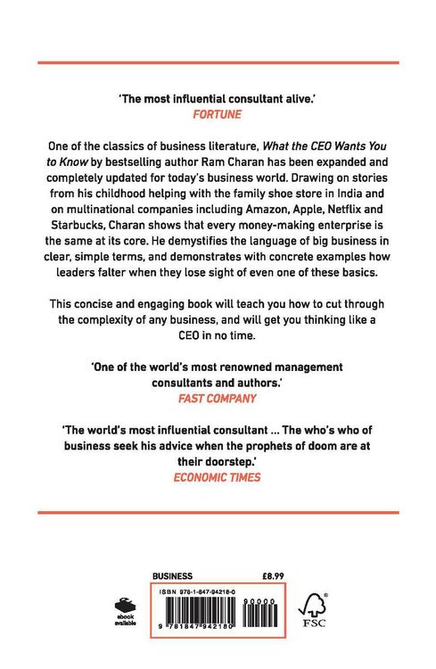 Produktbild: What the CEO Wants You to Know