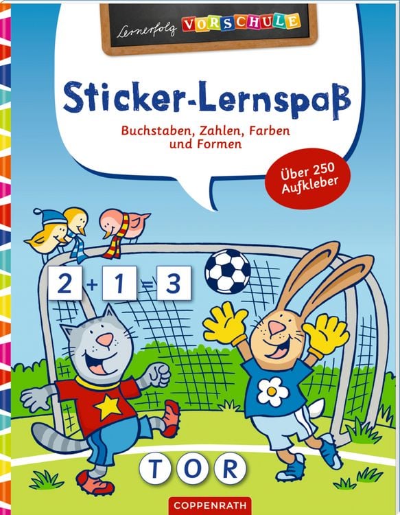 Produktbild: Sticker-Lernspa&szlig; (Fu&szlig;ball)