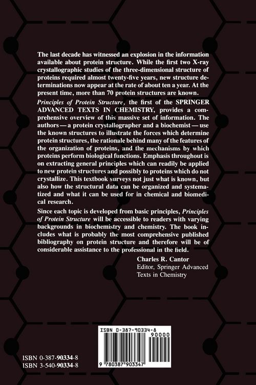 Produktbild: Principles of Protein Structure