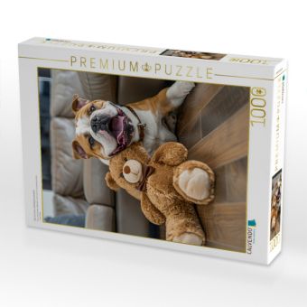 Produktbild: CALVENDO Puzzle Das ist mein Lieblingskuschelb&auml;r | 1000 Teile Lege-Gr&ouml;&szlig;e 64x48cm Foto-Puzzle f&uuml;r gl&uuml;ckliche Stunden