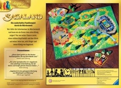 Produktbild: Sagaland - Gesellschaftsspiel & Brettspiel ab 6 Jahre
