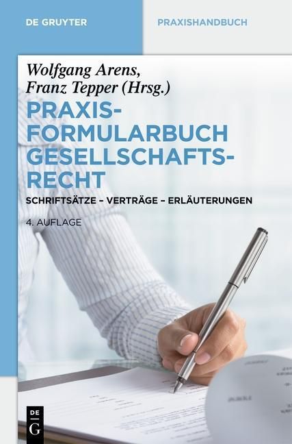 Produktbild: Praxisformularbuch Gesellschaftsrecht