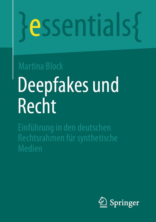 Produktbild: Deepfakes und Recht