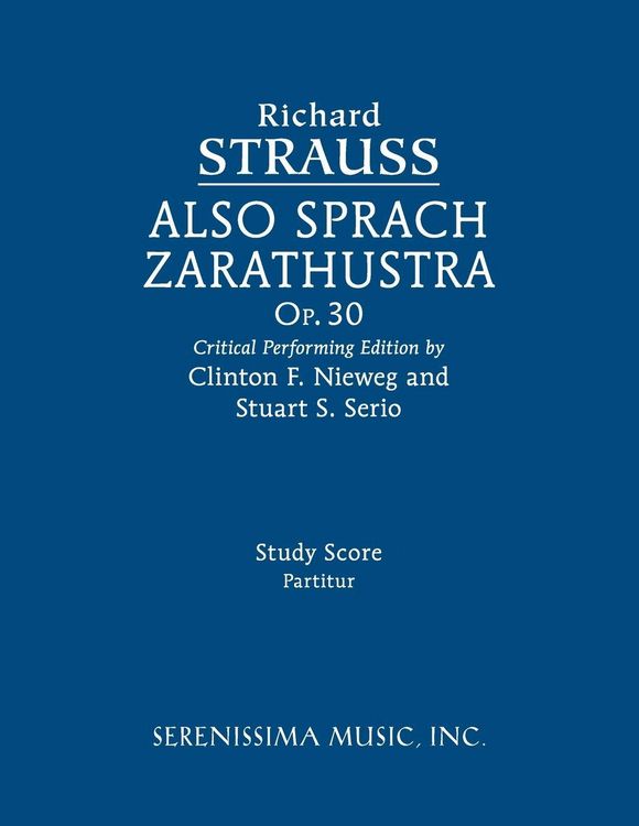 Produktbild: Also sprach Zarathustra, Op.30