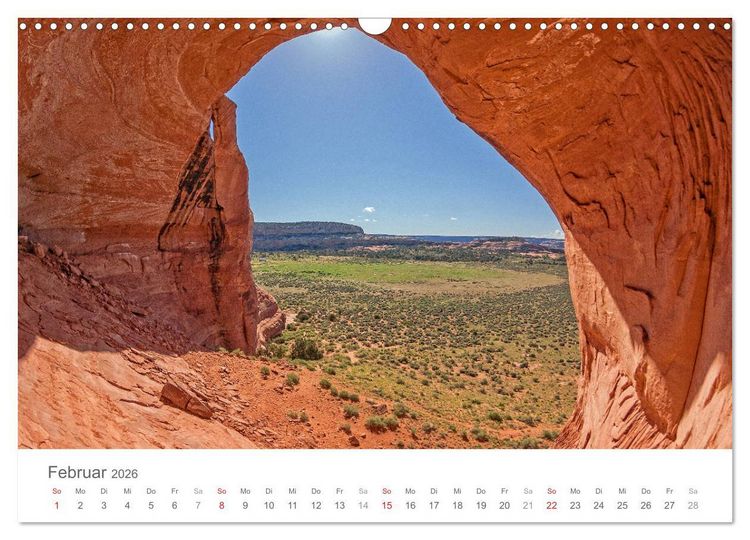 Produktbild: Naturwunder mit Indian Spirit (Wandkalender 2026 DIN A3 quer), CALVENDO Monatskalender