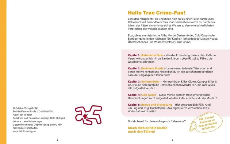 Produktbild: True Crime I Wissen in R&auml;tseln
