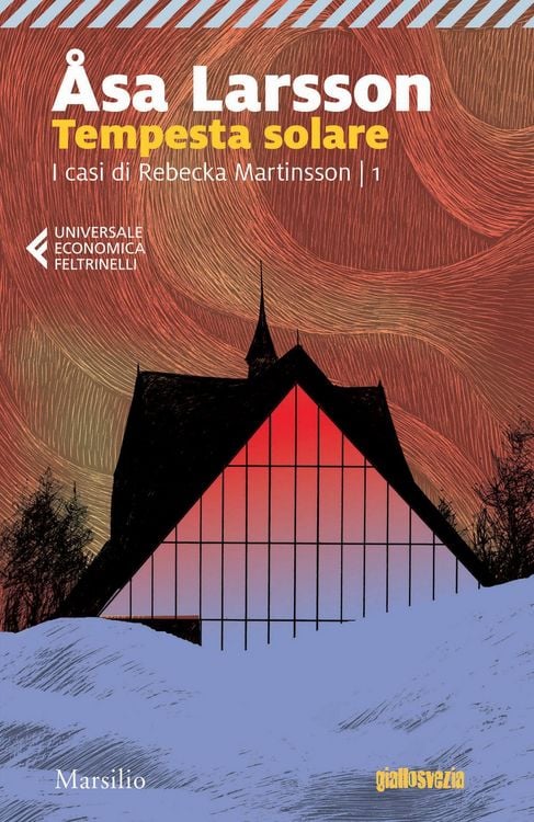 Produktbild: Larsson, Å: Tempesta solare. I casi di Rebecka Martinsson