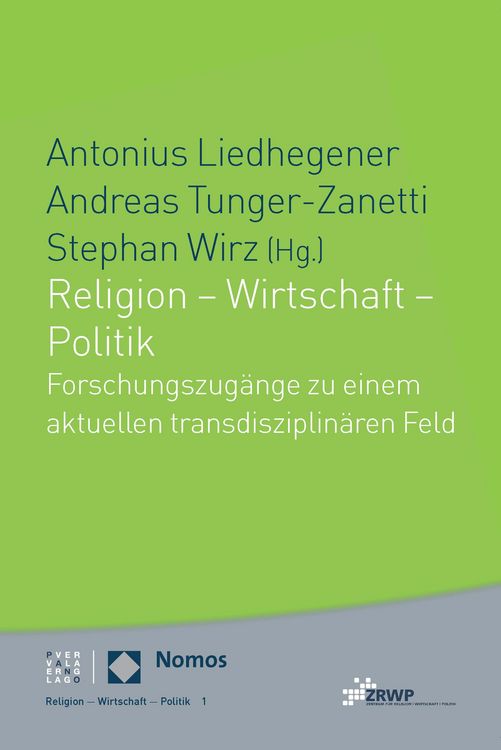 Produktbild: Religion &ndash; Wirtschaft &ndash; Politik