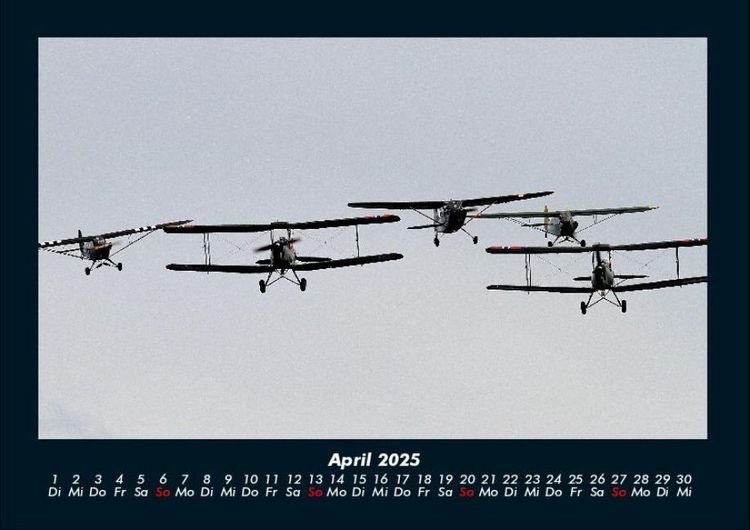 Produktbild: Flugzeuge 2025 Fotokalender DIN A4