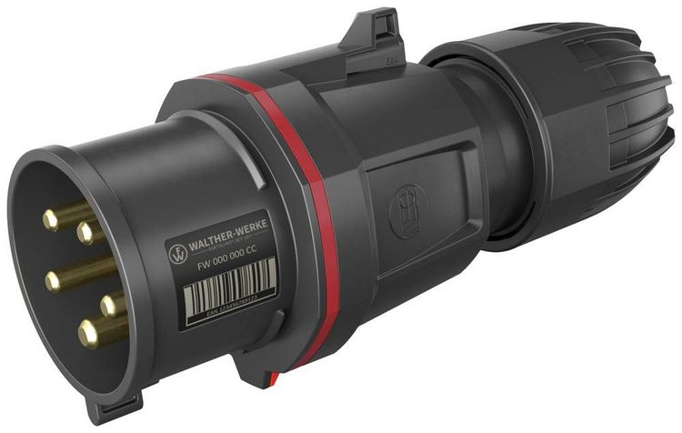 Produktbild: Walther Werke FW231506SK CEE Stecker 32A 5polig 200 V, 415V 1St.