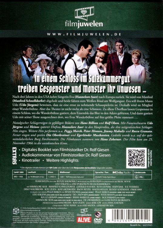 Produktbild: Das Spukschloss im Salzkammergut (Hochzeit im Salzkammergut)