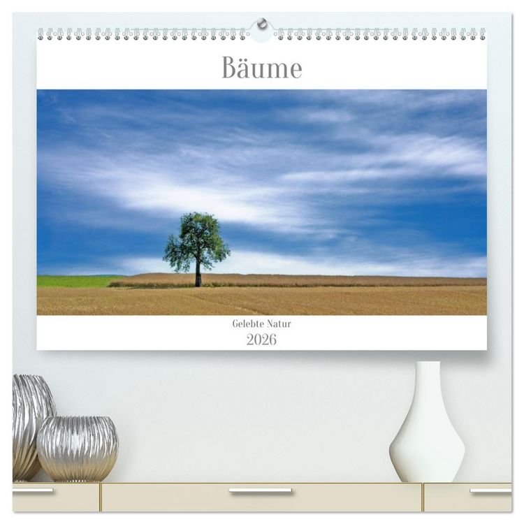 Produktbild: B&auml;ume - Gelebtes Leben (hochwertiger Premium Wandkalender 2026 DIN A2 quer), Kunstdruck in Hochglanz