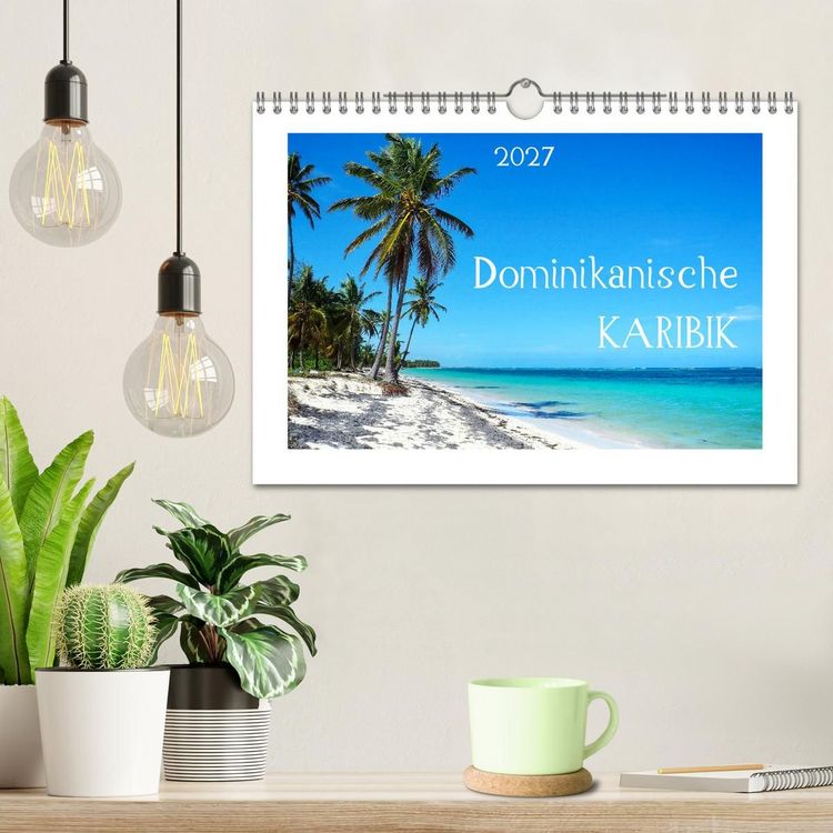 Produktbild: Dominikanische Karibik (Wandkalender 2027 DIN A4 quer), CALVENDO Monatskalender