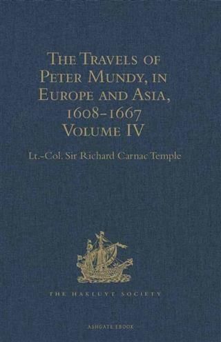 Produktbild: Travels of Peter Mundy, in Europe and Asia, 1608-1667