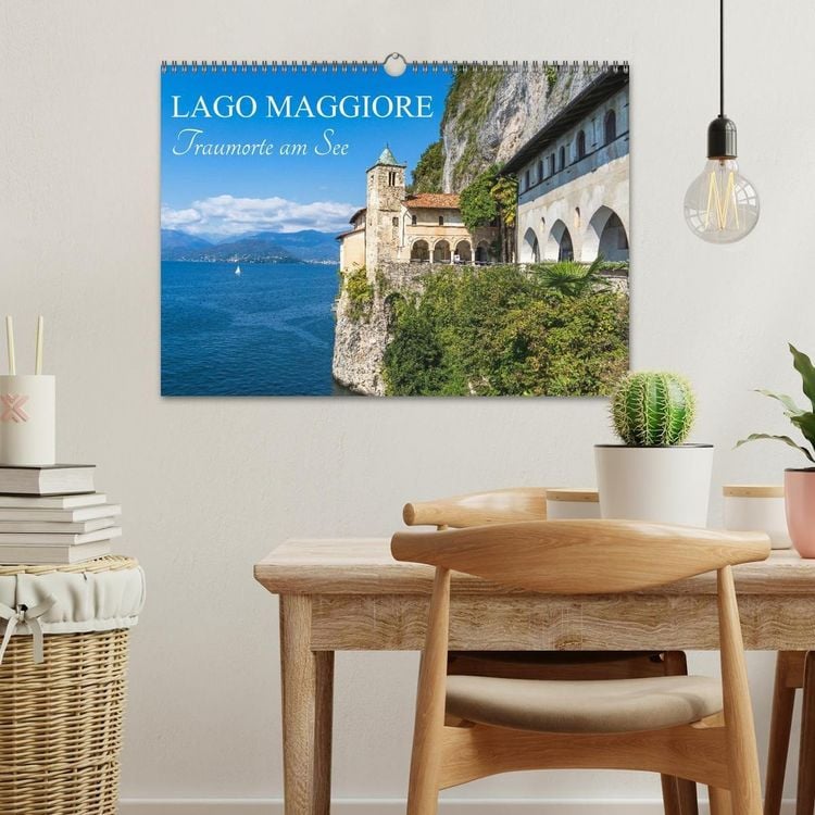 Produktbild: Lago Maggiore - Traumorte am See (Wandkalender 2026 DIN A3 quer), CALVENDO Monatskalender