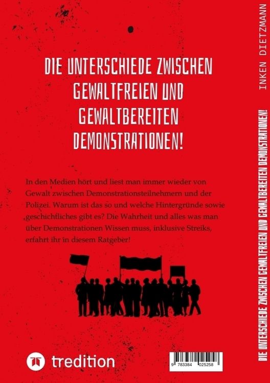 Produktbild: Die Unterschiede zwischen gewaltfreien und gewaltbereiten Demonstrationen!