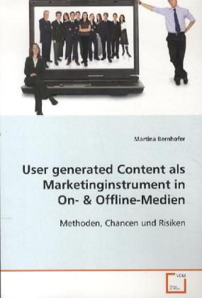 Produktbild: Bernhofer, M: User generated Content als Marketinginstrument