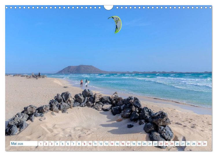 Produktbild: Fuerteventura, die ungez&auml;hmte Kanareninsel (Wandkalender 2026 DIN A3 quer), CALVENDO Monatskalender