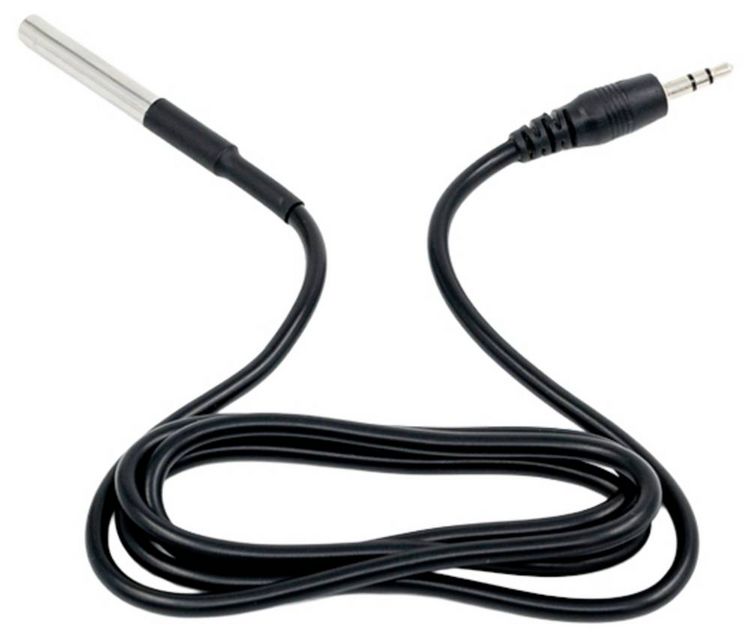 Produktbild: Shelly Temperatursensor DS18B20 3,5&nbsp;mm Jack 1m Kabel Temperatursensor