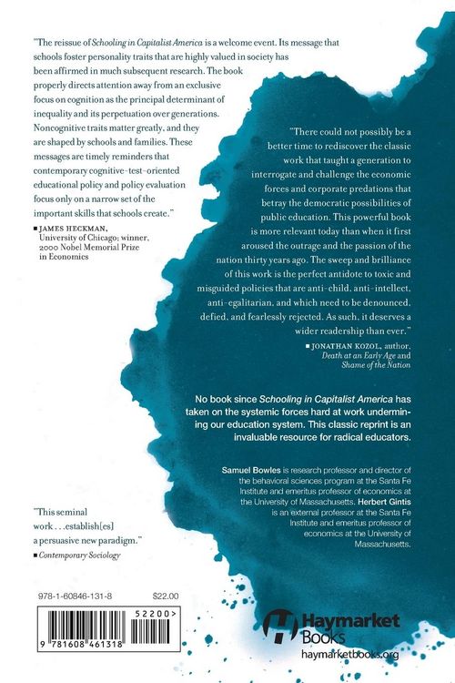 Produktbild: Schooling in Capitalist America