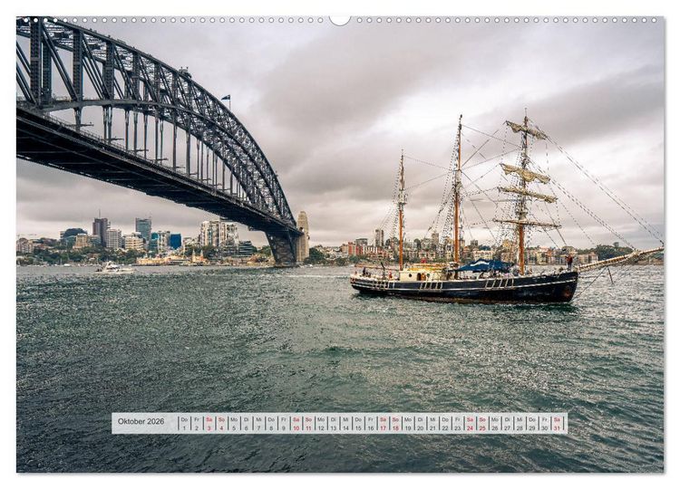 Produktbild: Sydney - Australien (hochwertiger Premium Wandkalender 2026 DIN A2 quer), Kunstdruck in Hochglanz