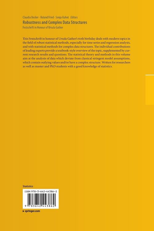 Produktbild: Robustness and Complex Data Structures