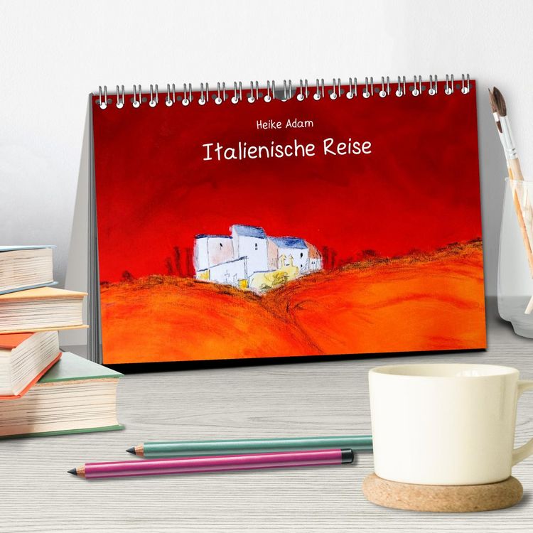 Produktbild: Heike Adam - Italienische Reise (Tischkalender 2026 DIN A5 quer), CALVENDO Monatskalender