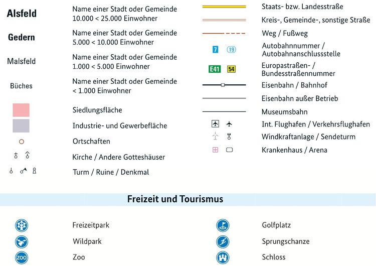 Produktbild: Land Hessen auf einen Blick!