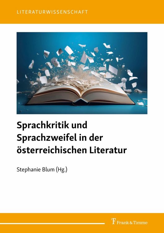 Produktbild: Sprachkritik und Sprachzweifel in der &ouml;sterreichischen Literatur