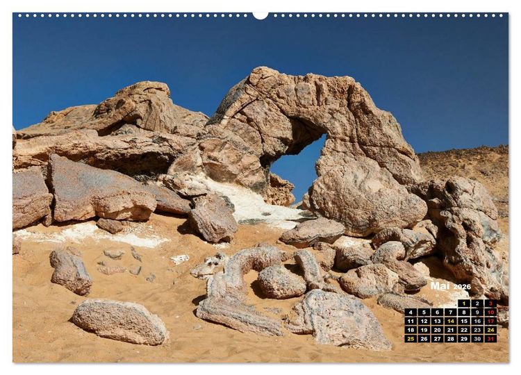 Produktbild: &Auml;gypten &ndash; westliche W&uuml;sten (hochwertiger Premium Wandkalender 2026 DIN A2 quer), Kunstdruck in Hochglanz
