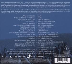Produktbild: Leonard Cohen Live at the Isle of Wight 1970