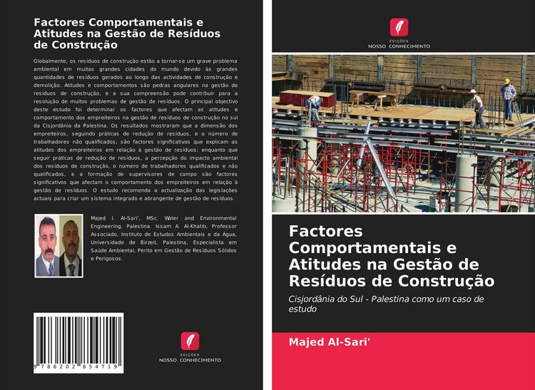 Produktbild: Factores Comportamentais e Atitudes na Gest&atilde;o de Res&iacute;duos de Constru&ccedil;&atilde;o