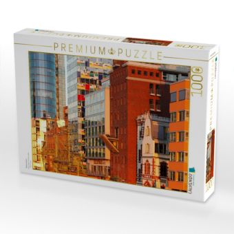 Produktbild: CALVENDO Puzzle Medienhafen | 1000 Teile Lege-Gr&ouml;&szlig;e 64x48cm Foto-Puzzle f&uuml;r gl&uuml;ckliche Stunden