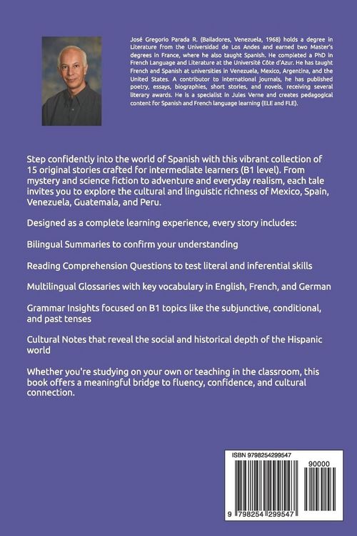 Produktbild: Amazing Short Stories in Spanish for Intermediate learners (B1)