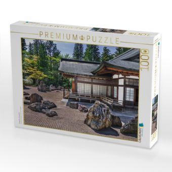 Produktbild: CALVENDO Puzzle Zengarten, Kongobuji | 1000 Teile Lege-Gr&ouml;&szlig;e 64x48cm Foto-Puzzle f&uuml;r gl&uuml;ckliche Stunden