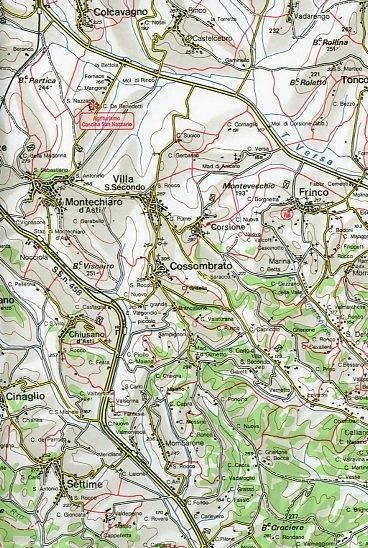 Produktbild: Carta n. 20 Il Monferrato 1:50.000. Carta dei sentieri e dei rifugi