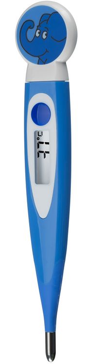 Produktbild: Bresser 13975 - DieMaus, Kinder-Fieberthermometer im Elefant-Design, digital, wasserdicht
