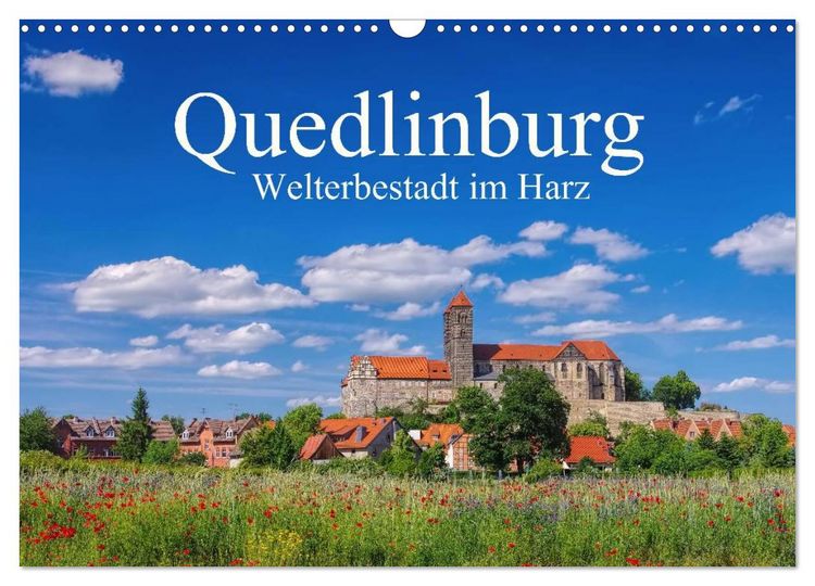 Produktbild: Quedlinburg - Welterbestadt im Harz (Wandkalender 2026 DIN A3 quer), CALVENDO Monatskalender