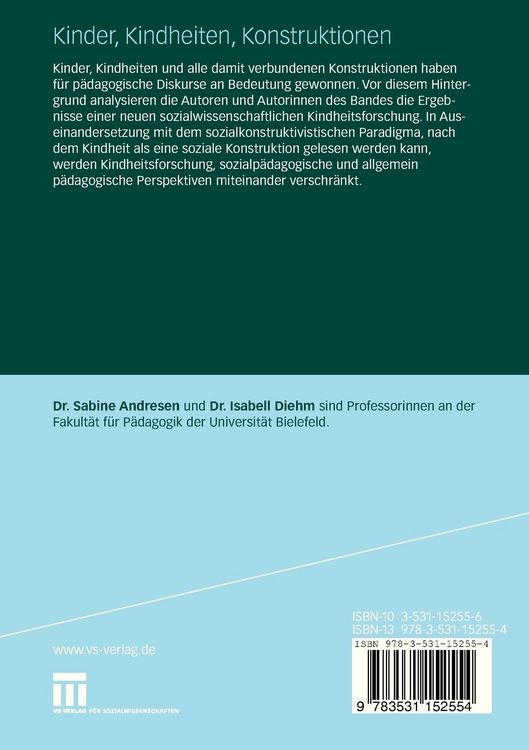 Produktbild: Kinder, Kindheiten, Konstruktionen