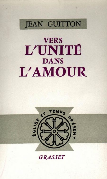 Produktbild: Vers l'unit&eacute; dans l'amour